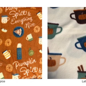 Autumn Spices Guinea pig lap pillow / Guinea pig bedding / Guinea pig Pillow / Guinea pig Fleece / Guinea pig pee pads