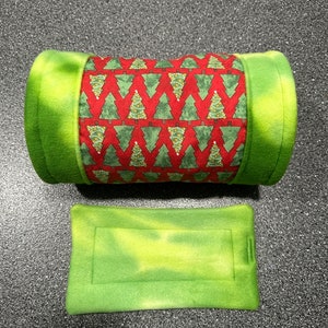 Christmas Trees Guinea Pig Tunnel / Guinea Pig Bedding / Guinea pig Hideout / Guinea Pig Christmas / Guinea Pig Pee pad / Guinea Pig