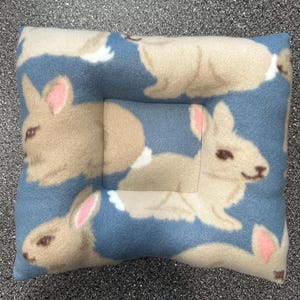 Easter Bunny Guinea pig lap pillow / Guinea pig bedding / Guinea pig Pillow / Guinea pig Fleece / Guinea pig Bunny Bedding