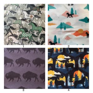 Mountain Animals Guinea pig lap pillow / Guinea pig bedding / Guinea pig Pillow / Guinea pig Fleece / Guinea pig pee pads