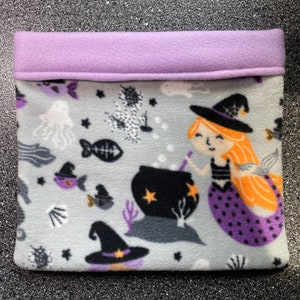 Mermaid Witches Guinea Pig Snuggle Sack / Guinea Pig Bedding / Guinea Pig Halloween / Guinea Pig Hideout / Guinea Pig Bed