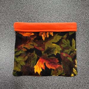 Fall Leaves Guinea pig cuddle sack / Guinea pig bonding bag / Guinea pig snuggle sack /  Guinea pig hideout / Guinea pig bed