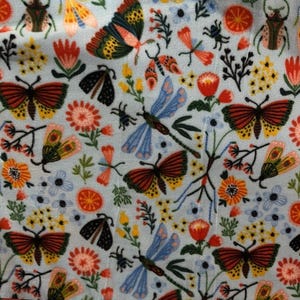 Insects Guinea Pig Lap Pillow / Guinea Pig Butterfly Bedding / Guinea Pig Farm Animal Bedding / Guinea Pig Bug Pillow / Guinea Pig Flowers