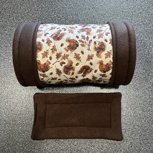 Squirrel Guinea Pig Tunnel / Guinea Pig Thanksgiving / Guinea Pig Fleece Forest / Guinea Pig Hideout / Guinea Pig Pee Pads