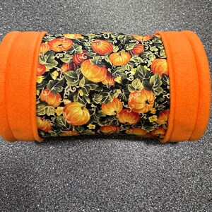 Pumpkin Patch Guinea Pig Tunnel / Guinea Pig Hideout / Guinea Pig Pumpkin Bedding / Guinea Pig Pee Pads / Guinea Pig Fleece Forest