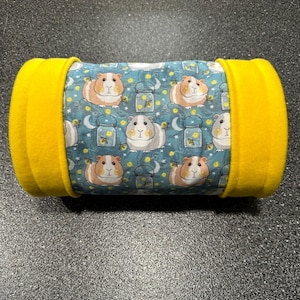 Lightning Bugs Guinea Pig Tunnel / Guinea Pig Hideout / Guinea Pig Bedding / Guinea Pig Pee pad / Guinea Pig House / Guinea Pig Fireflies