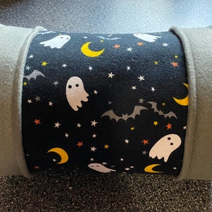 Halloween Flying Ghosts at Night Small Animal Tunnel Hideout Playhouse for Guinea Pig/Hedgehog/Chinchilla/Ferret and other small animals