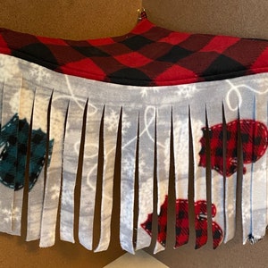 Guinea Pig  Mittens Fleece Forest / Guinea Pig Corner Curtain / Guinea pig Buffalo Plaid / Guinea pig Christmas / Guinea pig Bed