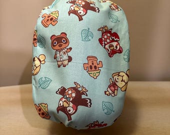 Video Game Surgical Scrub Cap / Surgical Scrub Cap / Ponytail Scrub Cap / Surgical Cap for Hair / Nurse Scrub Cap /  Scrub Cap