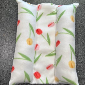 Bunny Bed / Bunny Snuggle Bumper / Bunny Flop Bed / Bunny Hugger / Fleece Bunny Bed / Snuggle Bed for Rabbits / Bunny Easter Carrot Bed image 6