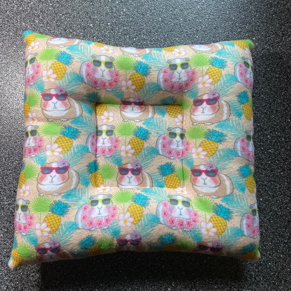 Guinea Pigs And Pineapples Small Animal Lap Pillows for Guinea Pigs and other small animals