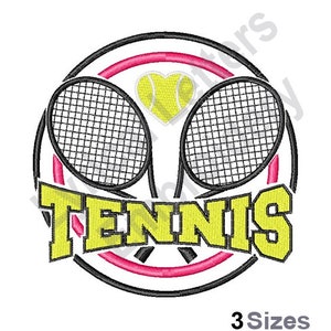 Tennis Collage - Machine Embroidery Design, Embroidery Designs, Machine Embroidery, Embroidery Patterns, Embroidery Files, Instant Download
