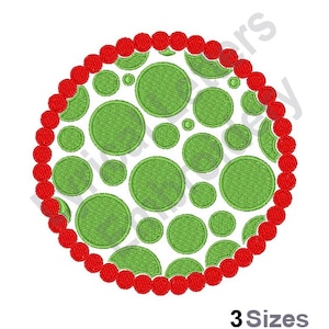 Spotted Circle - Machine Embroidery Design, Embroidery Designs, Machine Embroidery, Embroidery Patterns, Embroidery Files, Instant Download