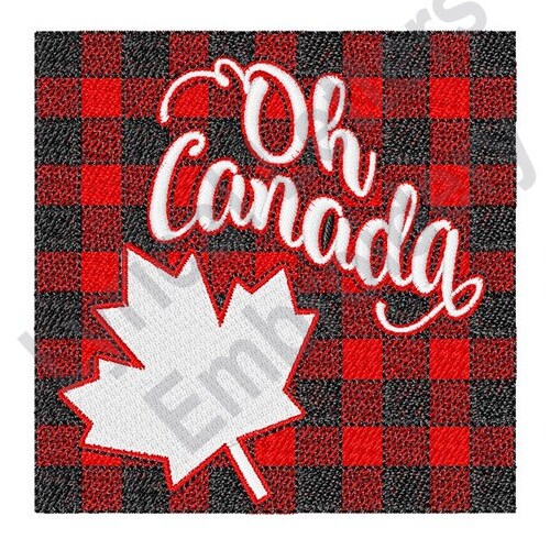 Canada Home Machine Embroidery Design Embroidery Designs Etsy