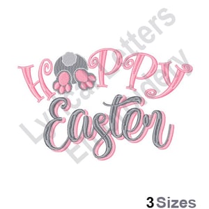 Hoppy Easter - Machine Embroidery Design, Embroidery Patterns, Embroidery Files, Machine Embroidery Designs, Embroidery Designs
