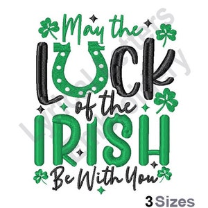 Luck Of The Irish Machine Embroidery Design, Embroidery Designs, Machine Embroidery, Embroidery Patterns, Embroidery Files, Instant Download