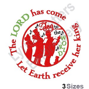 Lord Has Come - Machine Embroidery Design, Embroidery Designs, Machine Embroidery, Embroidery Patterns, Embroidery Files, Instant Download