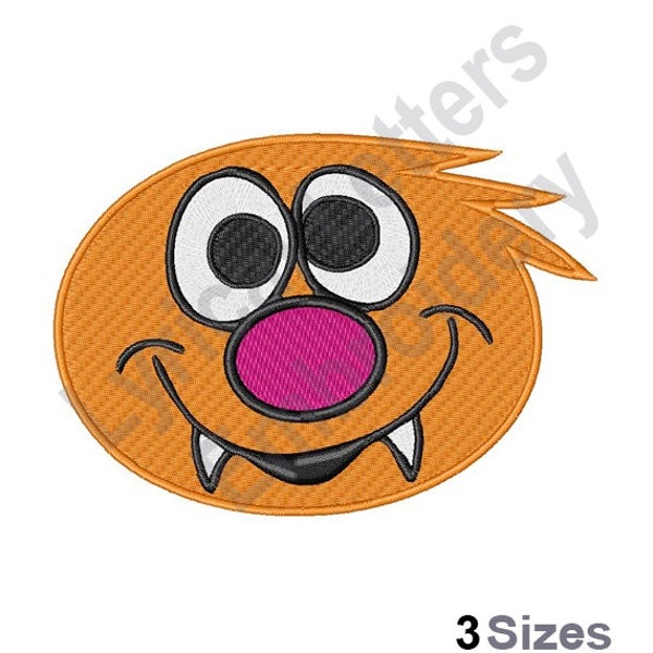 Goofy Monster Face - Machine Embroidery Design, Embroidery Designs, Embroidery, Embroidery Patterns, Embroidery Files, Instant Download