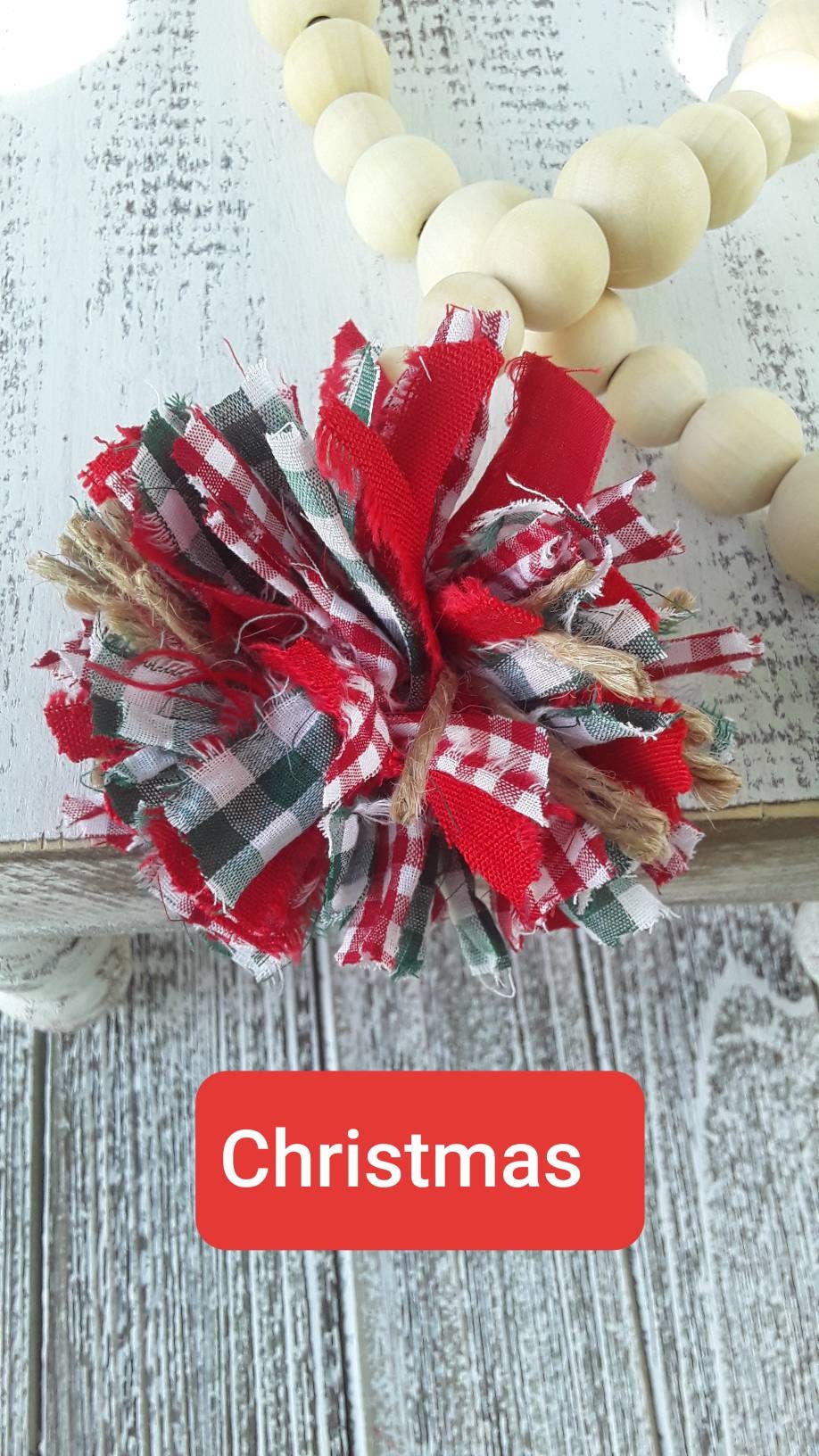 Interchangeable Bead Garland Fall Bead Garland Farmhouse Etsy