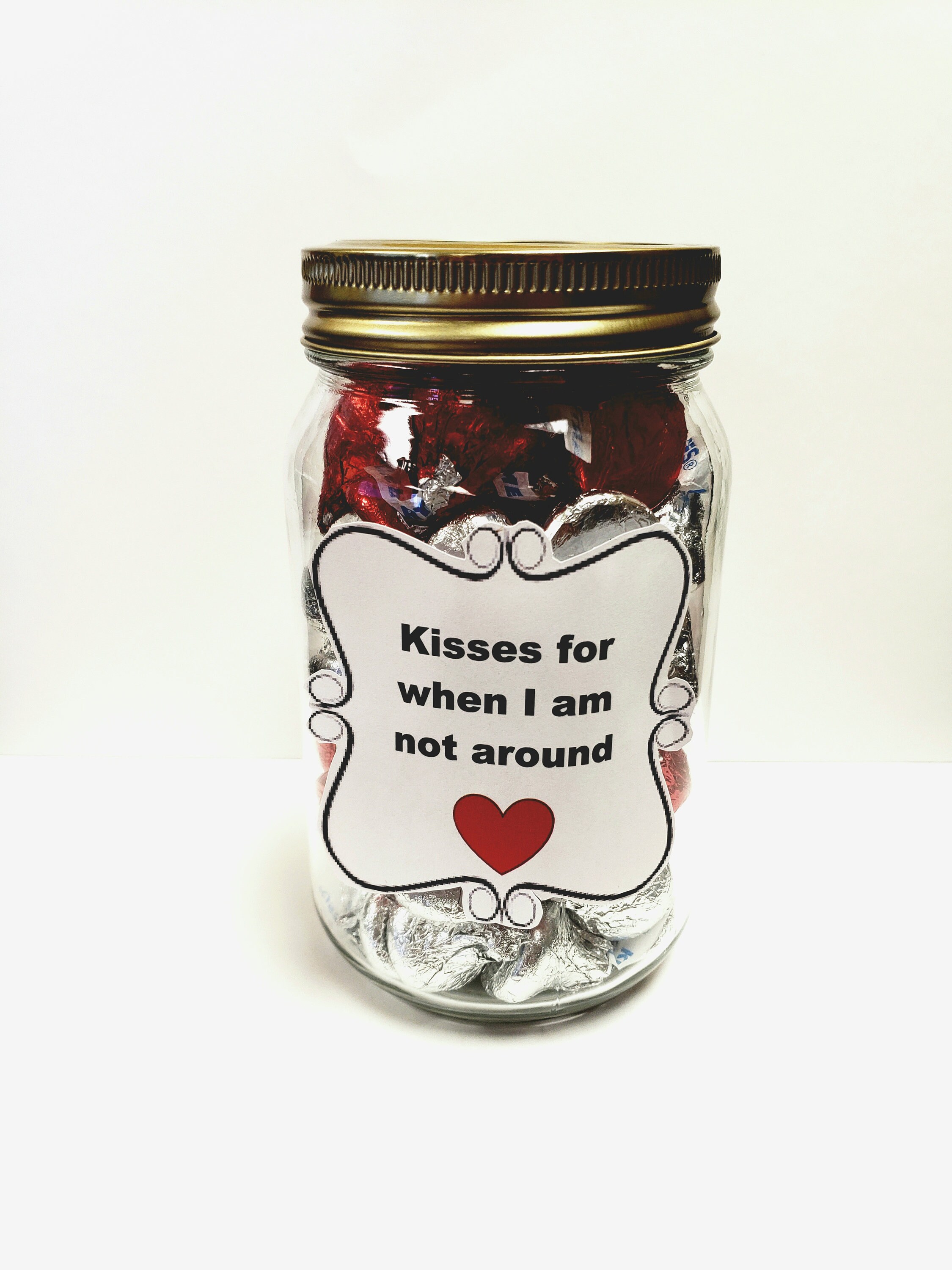 kisses jar for boyfriend
