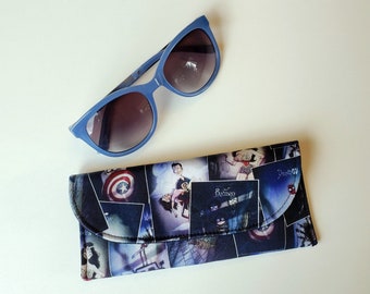 Sun Glass Case - Superhero, Glasses Case, Tim Burton Style