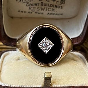 1986 Diamond Ring - Etsy