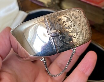 素晴らしいヴィンテージの英国刻印入りスターリングシルバー