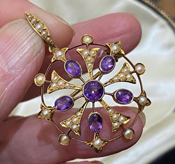Antique 15ct 625 gold - Gem