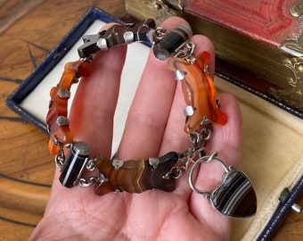 Marshmellow Agate Rare Vintage Native American Navajo Sterling Silver Bracelet Marshmellow Agate Rare Vintage Native American Navajo Sterling Silver Bracelet