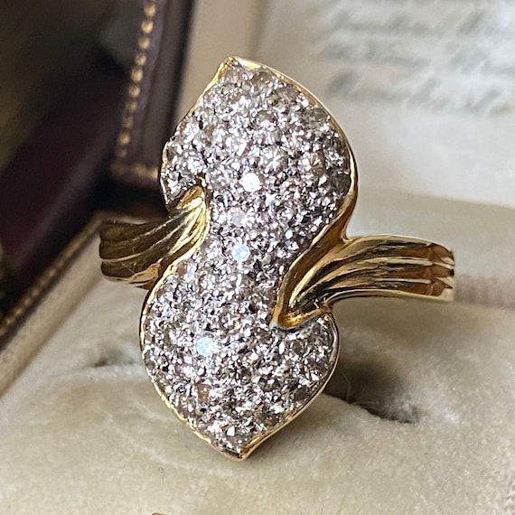 Diamond encrusted watch fob top
