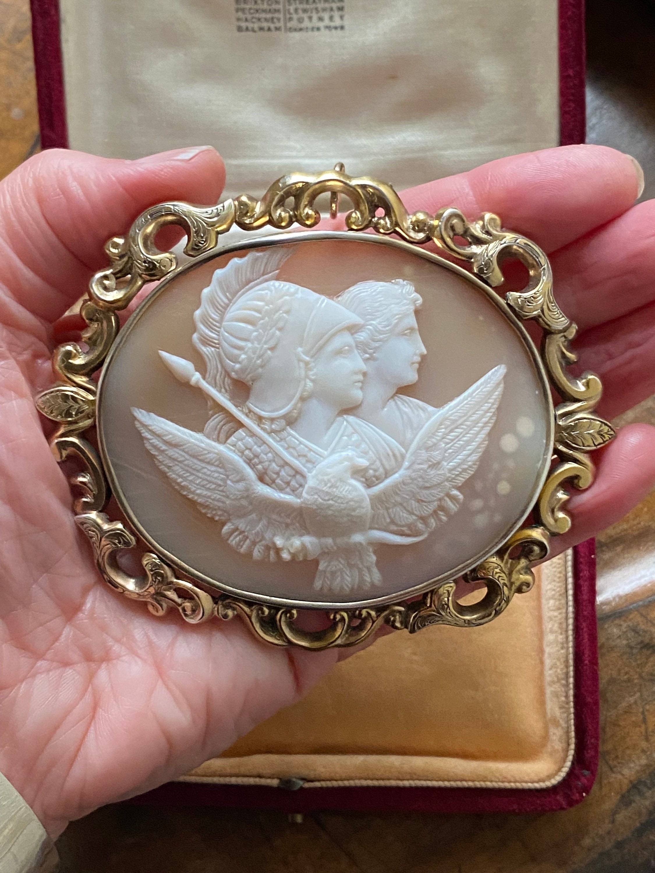 Carved Zeus Cameo Australia