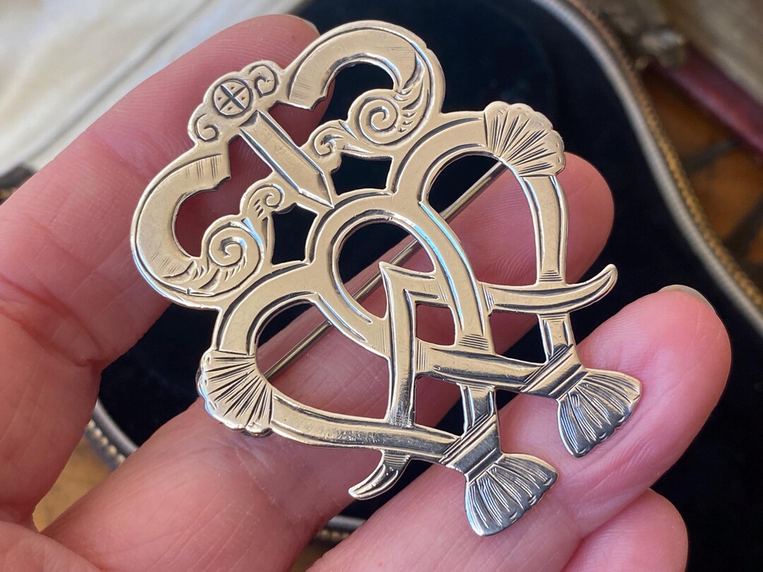 vintage brooch luckenbooth brooch for sale