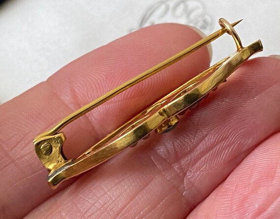Beautiful Antique Victorian /Edwardian 9ct gold t… - image 8