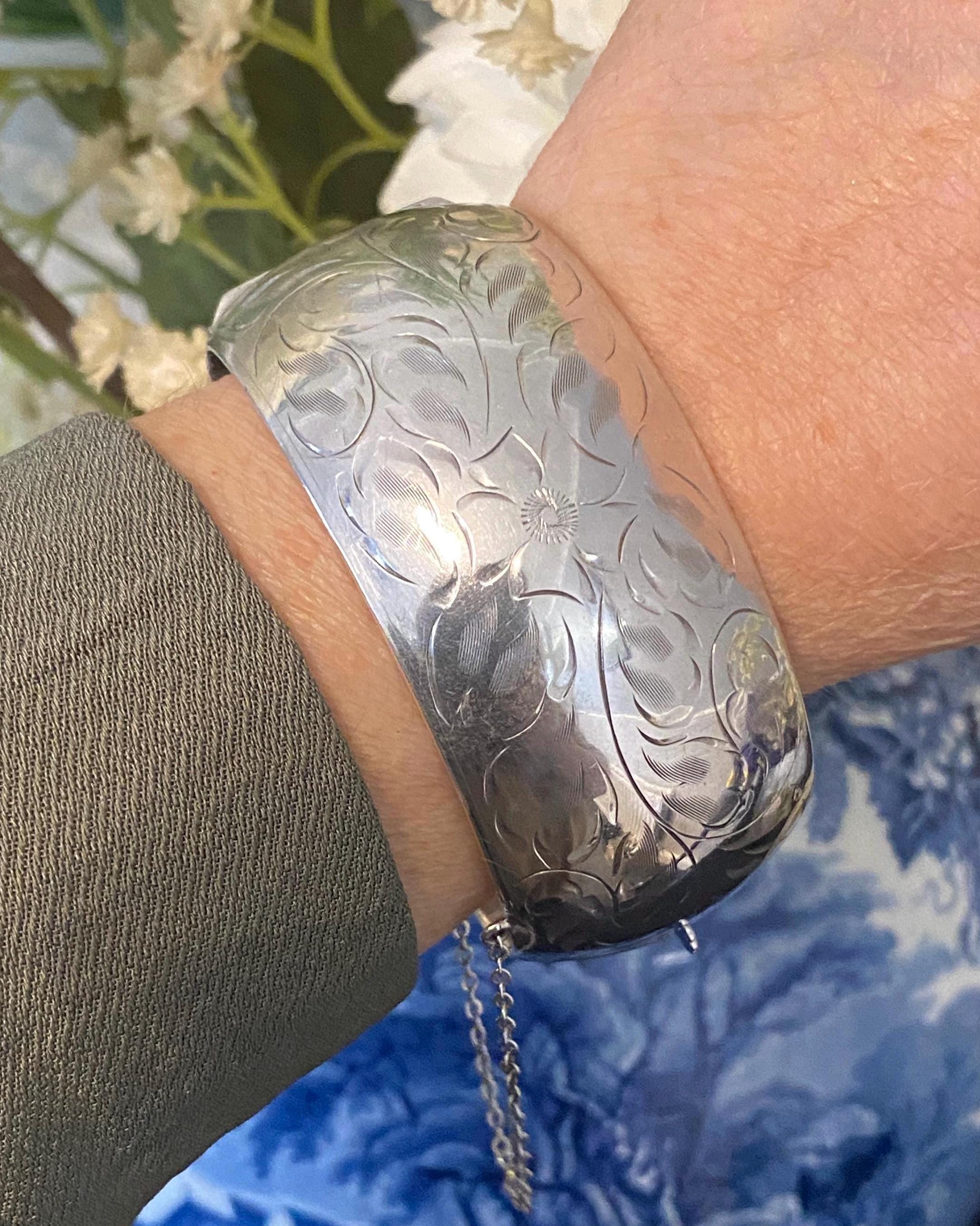 アクセサリー Vintage silver bracelet 1961 Bracelet - Etsy UK