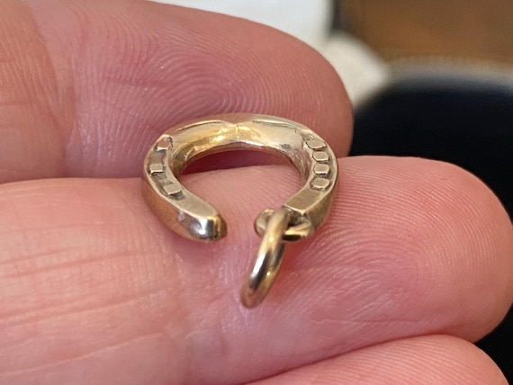 Vintage English hallmarked tiny solid 375 9ct gol… - image 6