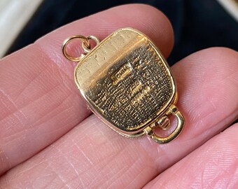 最高級のスーパー English Vintage Unusual Hallmarked 9ct 9k 375 Heavy Solid アクセサリー