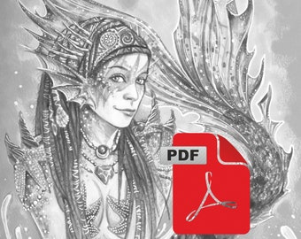 Single Pdf Siren Song Coloring page