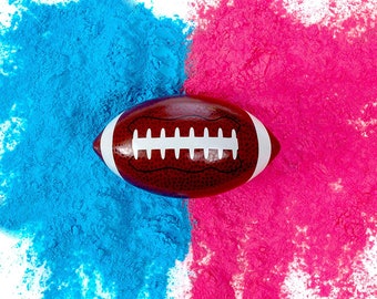 Gender Reveal Football | Blue and Pink Powder Kit | Gender Reveal Party Supplies | Ultimate Party Supplies