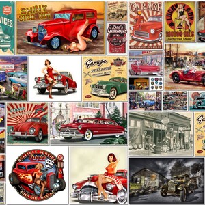 Garage Posters, Garage Kit, Car Poster, Garage Art, Garage Decor ...