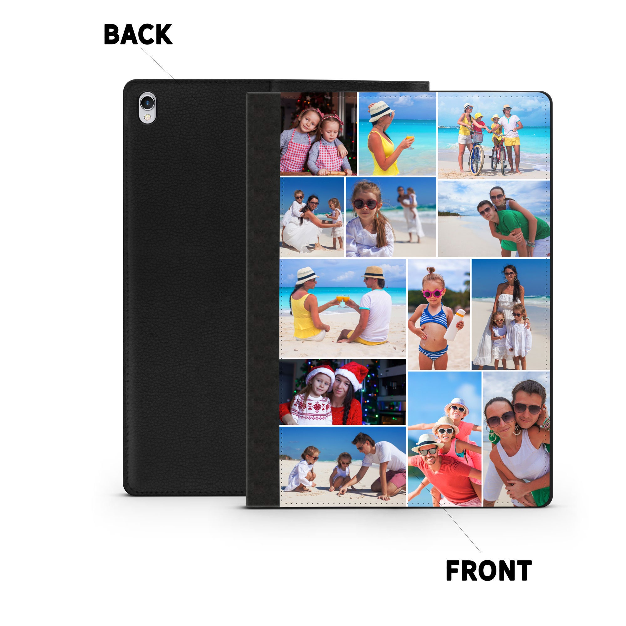 Personalised/custom Collage Ipad Case Leather Flip Apple Ipad Etsy UK