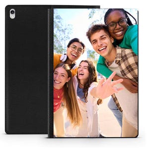 Custom Photo Apple iPad Case Leather Flip Cover Personalised Picture Cover | Image | Logo All Models 10.2 7th 8th 9th 10th | 11th | A16 2025