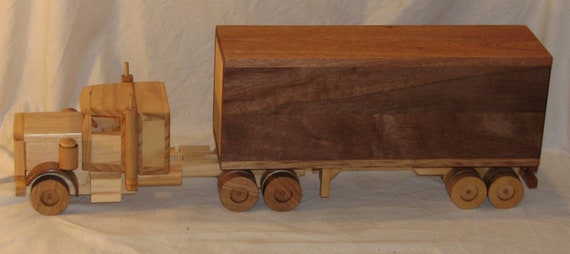 wooden semi