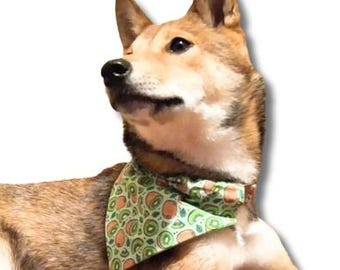 Reversible Food Themed Dog Bandana, Over-the-Collar, Snack Pack Collection
