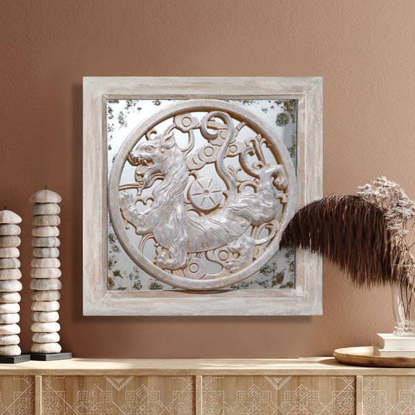 White Carved Wall - Etsy