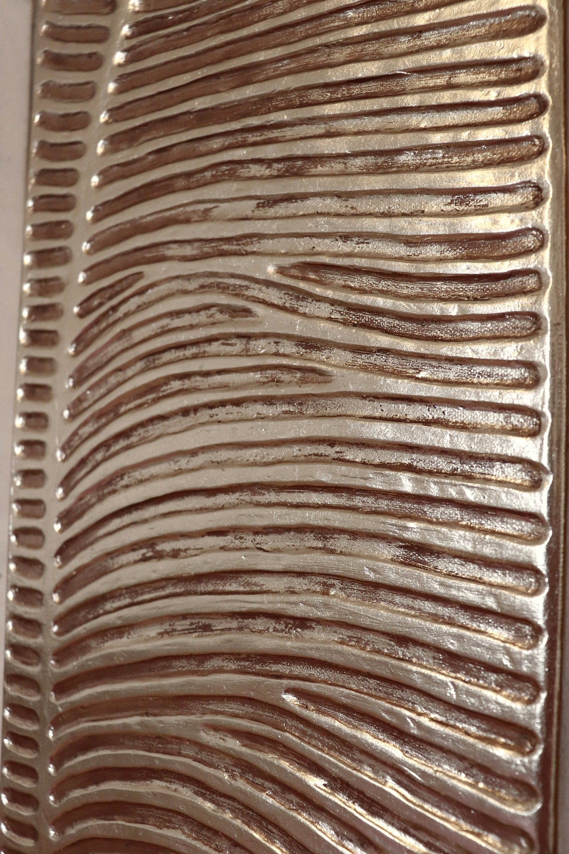 Set of 4 Palm Leaf Tropical Wall Art Original Painting Canvas | Etsy