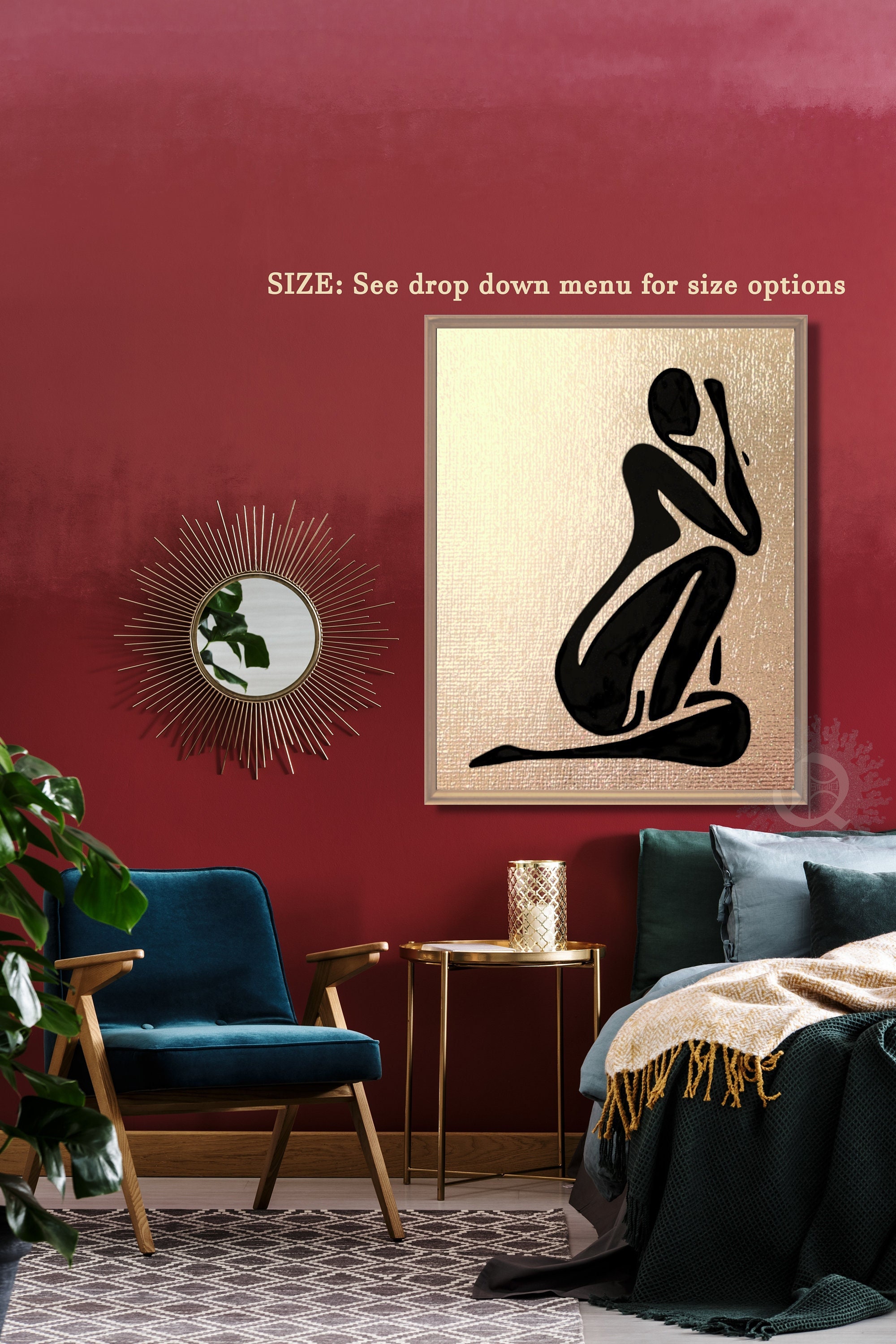 Black Woman Wall Art Nude Painting African American Canvas Etsy black-woman-wall-art-nude-painting-african-american-canvas-etsy