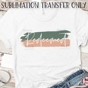 SUBLIMATION Ready to Press Christian SUBLIMATION 