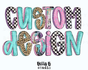 Custom Checker Leopard Grunge PNG Design, School Spirit Custom, Mascot Custom, Custom Design, Personalized, Customized, Digital Download