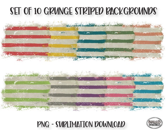 Download Grunge Striped Sublimation Background Bundle Sublimation Etsy