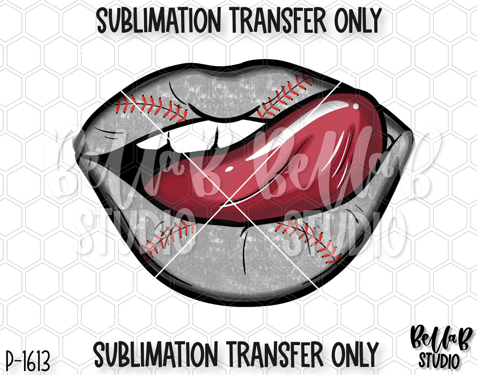 Baseball Lips Sublimation Transfer Ready To Press Sexy Lips Etsy